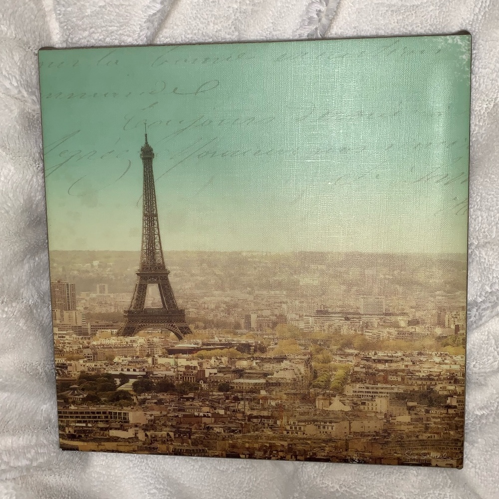 Paris Landscape Canvas Picture Set of 2